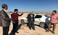 بازدید میدانی بخشدار مرکزی از روستای بندرگاه