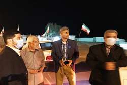 بازدید سرزده فرماندار و بخشدار بوشهر از کمپ نوروزی روستای بندرگاه